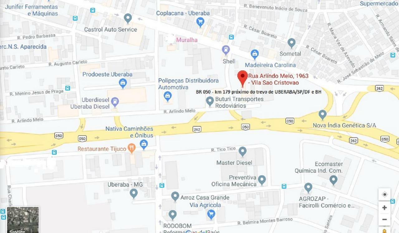 Hotel Jaguar Uberaba Kültér fotó